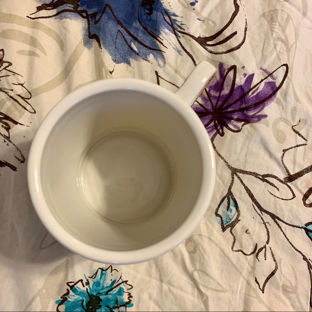 💛 Gold and White Monogrammed Anthropologie Mug - Picture 6 of 10